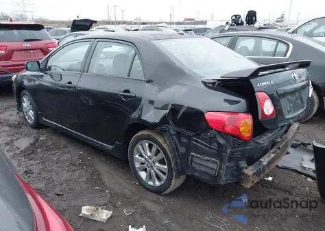 2009 Toyota Corolla S from USA, damaged, VIN 2T1BU40E19C122398
